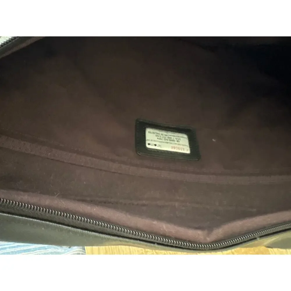 Women's Knomo London Quilted Laptop Bag in Black As Seen on Pippa Middleton